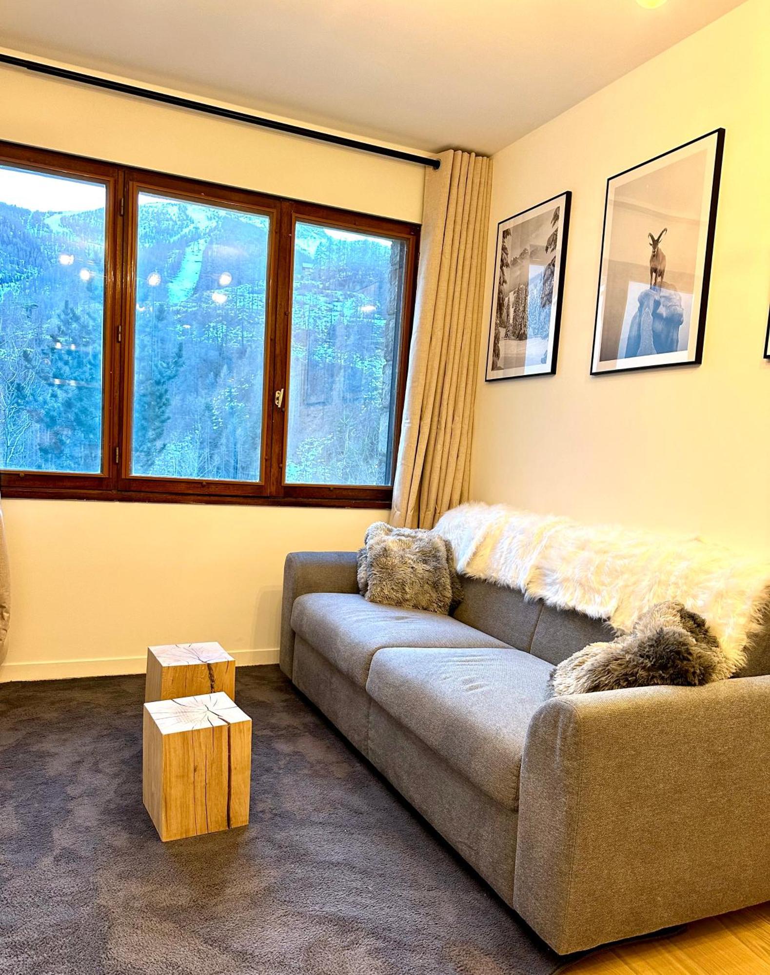 Apartmán Ecrin Alpin Hyper Centre D'Auron Saint-Étienne-de-Tinée Exteriér fotografie